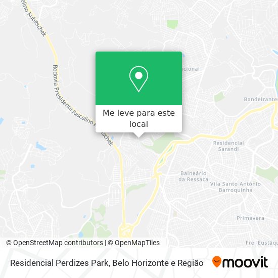 Residencial Perdizes Park mapa