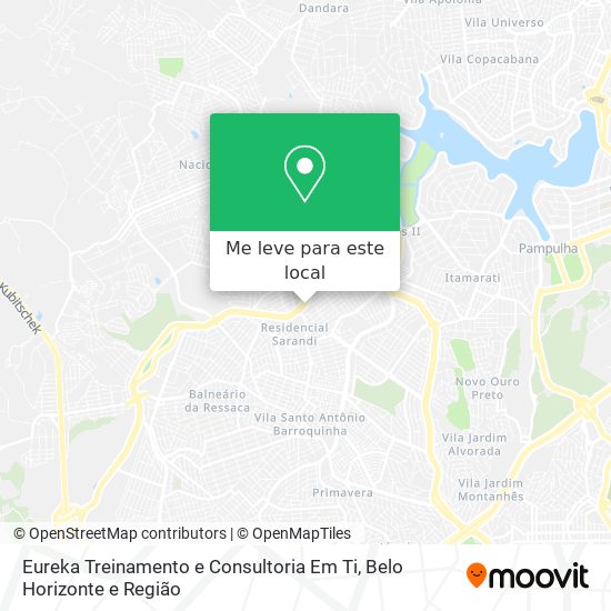 Eureka Treinamento e Consultoria Em Ti mapa