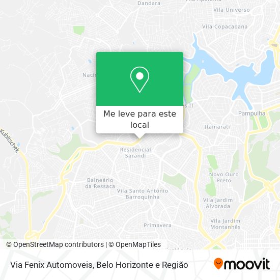 Via Fenix Automoveis mapa
