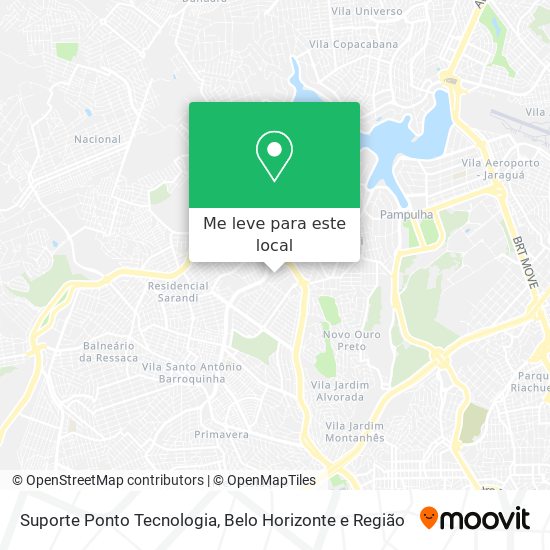Suporte Ponto Tecnologia mapa
