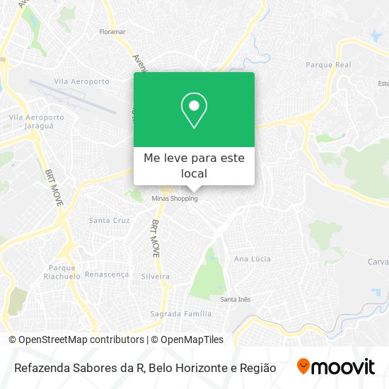 Refazenda Sabores da R mapa
