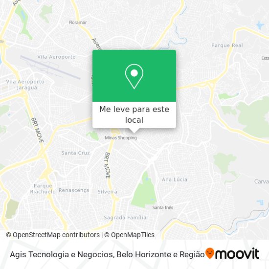 Agis Tecnologia e Negocios mapa