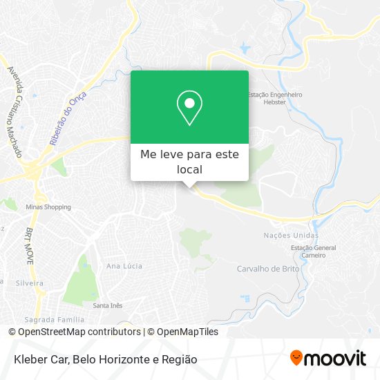 Kleber Car mapa