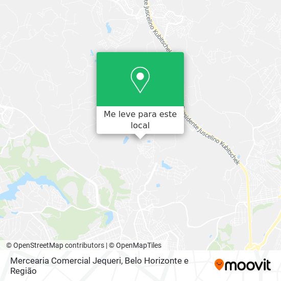 Mercearia Comercial Jequeri mapa