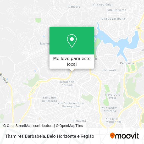Thamires Barbabela mapa