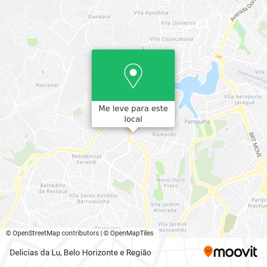 Delicias da Lu mapa