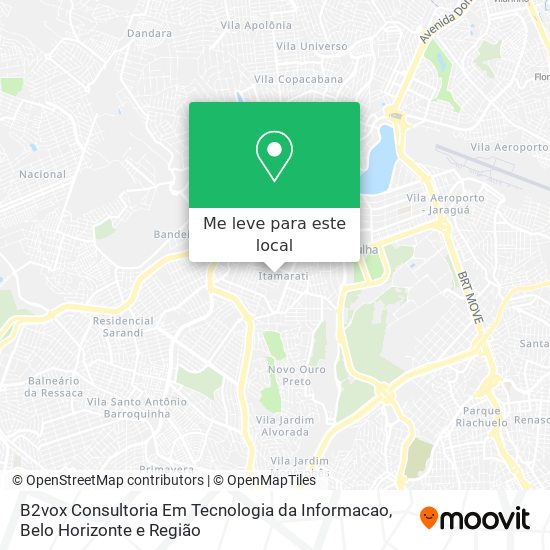 B2vox Consultoria Em Tecnologia da Informacao mapa