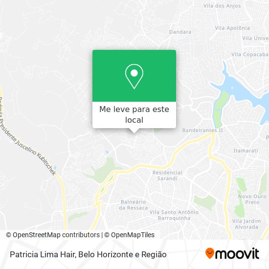 Patricia Lima Hair mapa
