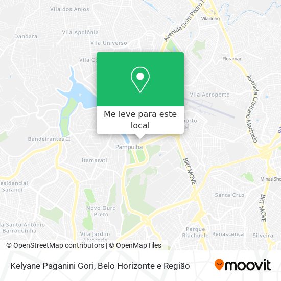 Kelyane Paganini Gori mapa