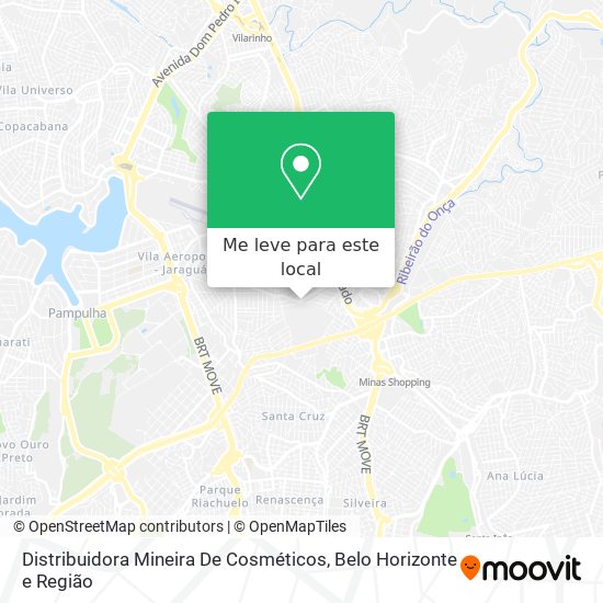 Distribuidora Mineira De Cosméticos mapa