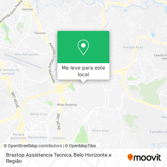 Brastop Assistencia Tecnica mapa