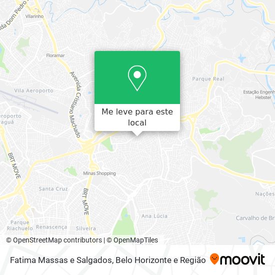 Fatima Massas e Salgados mapa