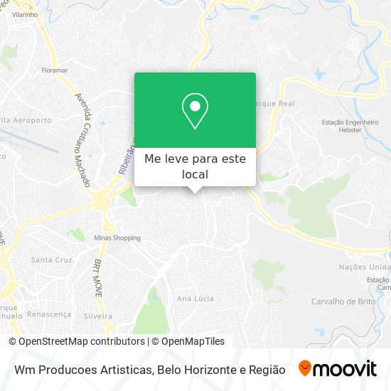 Wm Producoes Artisticas mapa