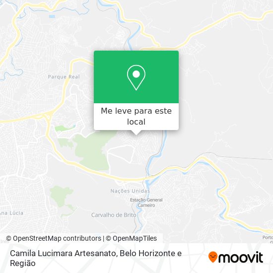Camila Lucimara Artesanato mapa