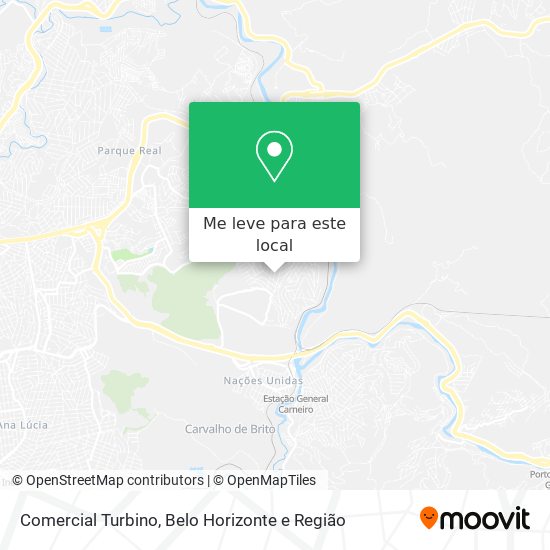 Comercial Turbino mapa