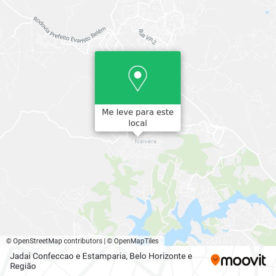 Jadai Confeccao e Estamparia mapa