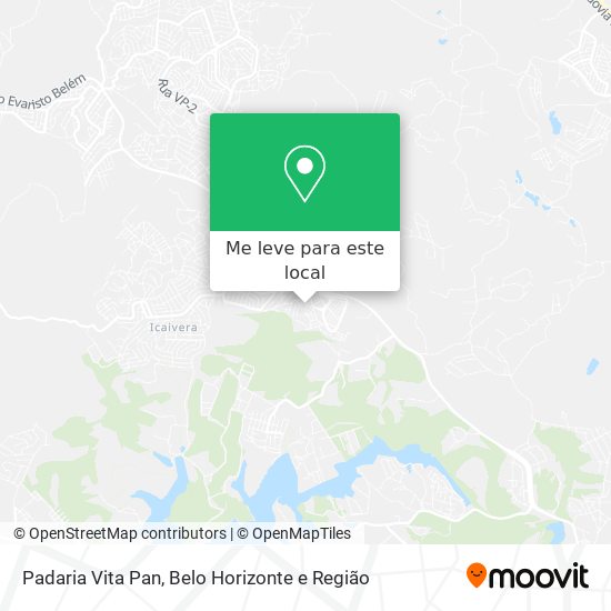 Padaria Vita Pan mapa