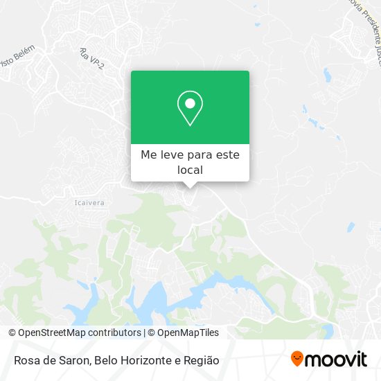 Rosa de Saron mapa