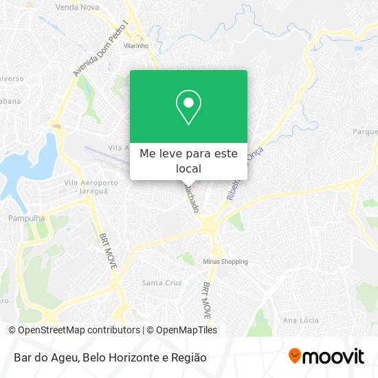 Bar do Ageu mapa