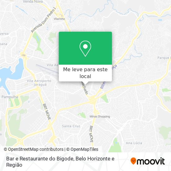 Bar e Restaurante do Bigode mapa