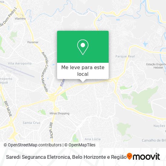 Saredi Seguranca Eletronica mapa