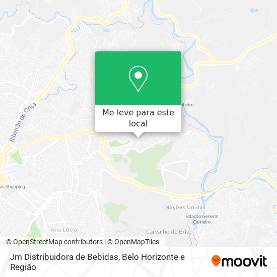 Jm Distribuidora de Bebidas mapa