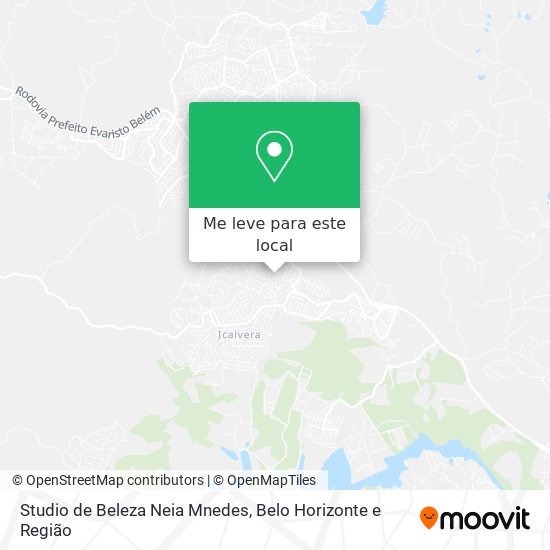 Studio de Beleza Neia Mnedes mapa