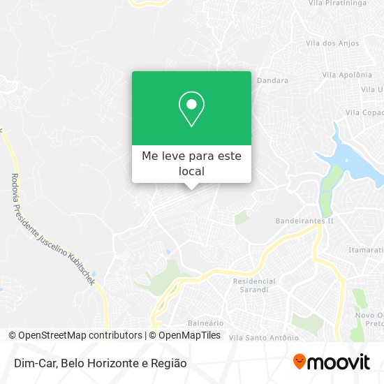 Dim-Car mapa