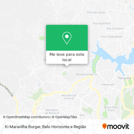 Ki Maravilha Burger mapa
