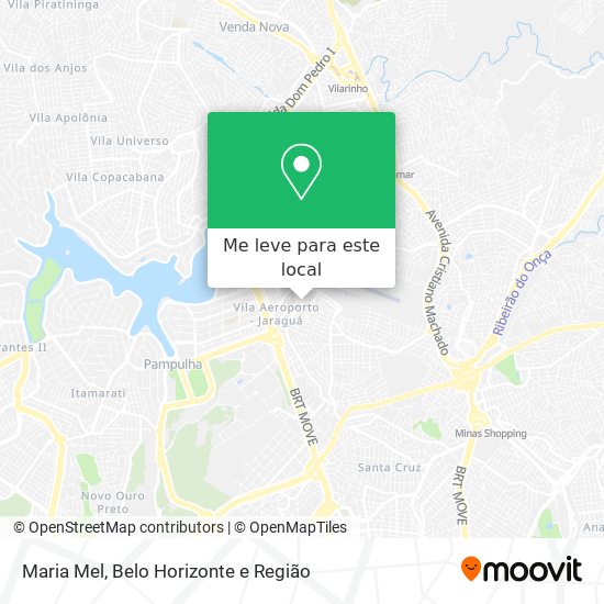 Maria Mel mapa