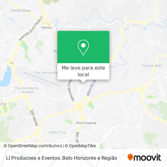 Ll Producoes e Eventos mapa