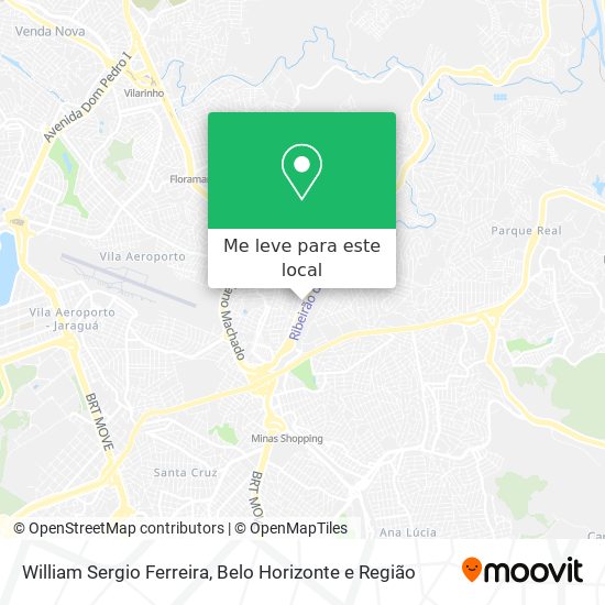 William Sergio Ferreira mapa