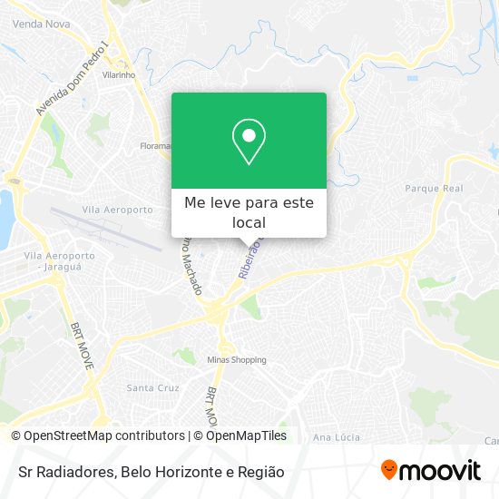 Sr Radiadores mapa