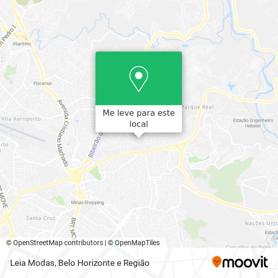 Leia Modas mapa