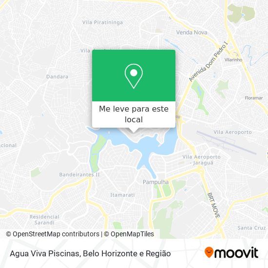 Agua Viva Piscinas mapa