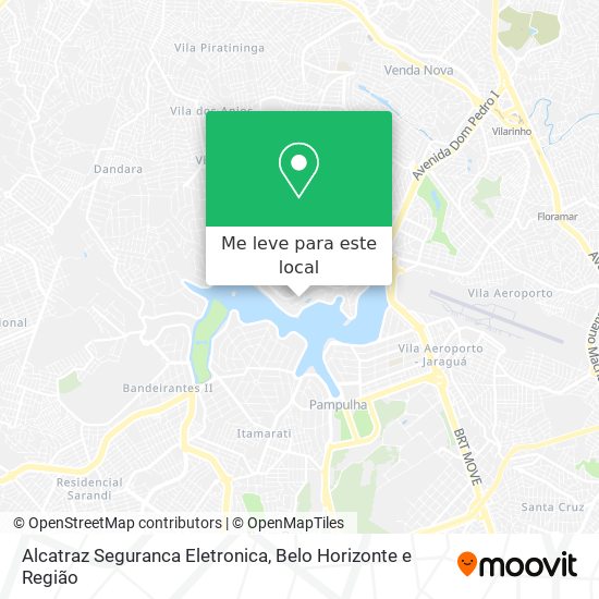 Alcatraz Seguranca Eletronica mapa