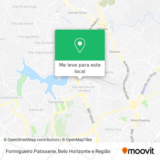 Formigueiro Patisserie mapa