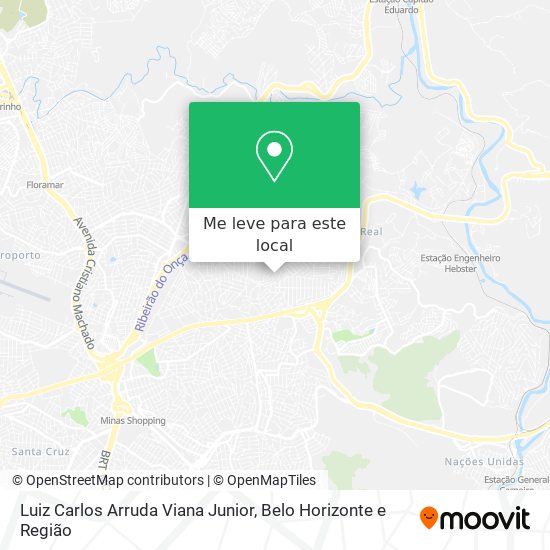Luiz Carlos Arruda Viana Junior mapa
