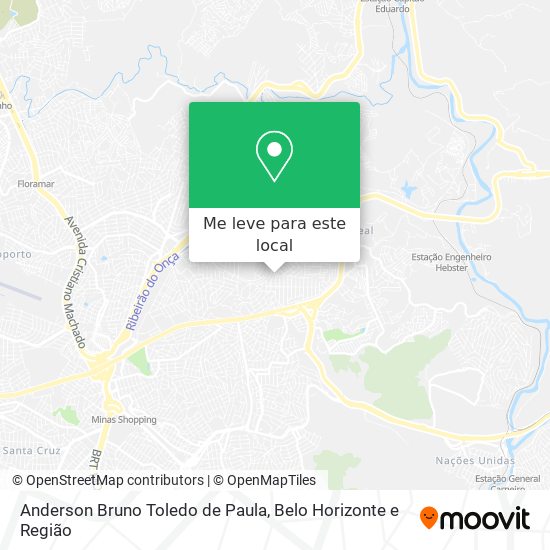 Anderson Bruno Toledo de Paula mapa