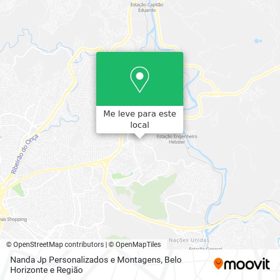 Nanda Jp Personalizados e Montagens mapa