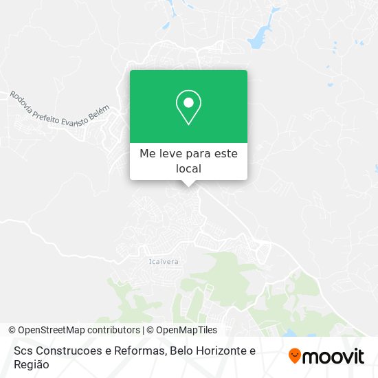 Scs Construcoes e Reformas mapa