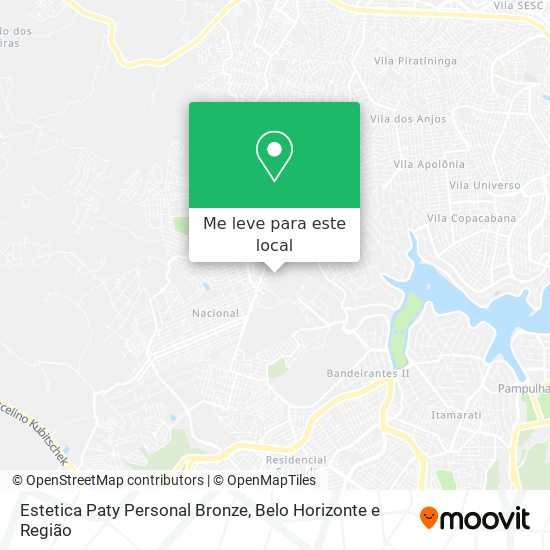 Estetica Paty Personal Bronze mapa