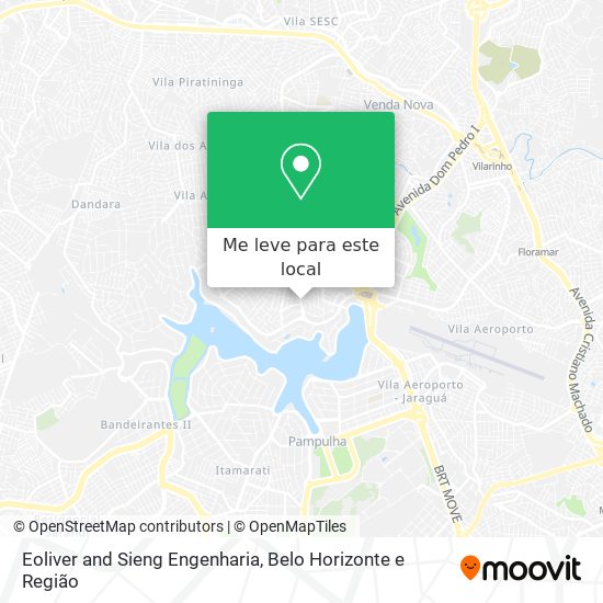 Eoliver and Sieng Engenharia mapa