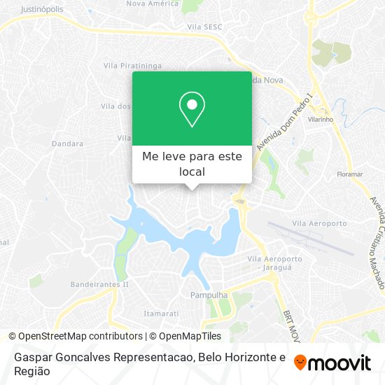 Gaspar Goncalves Representacao mapa