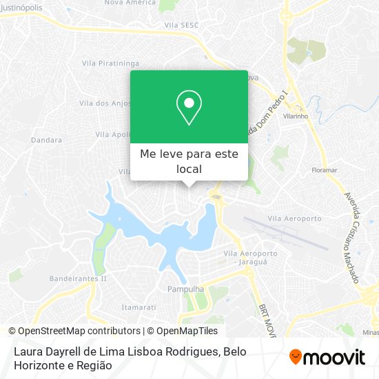 Laura Dayrell de Lima Lisboa Rodrigues mapa