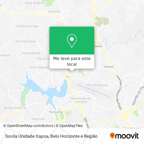 Socila Unidade Itapoa mapa