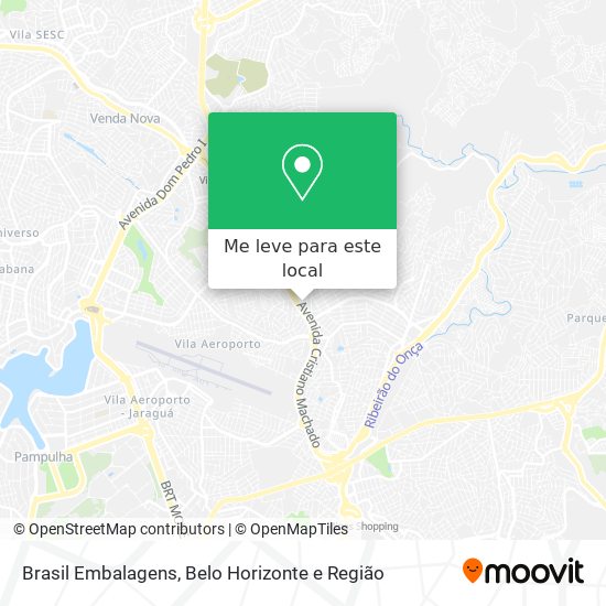 Brasil Embalagens mapa