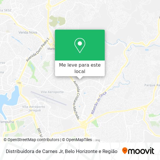 Distribuidora de Carnes Jr mapa