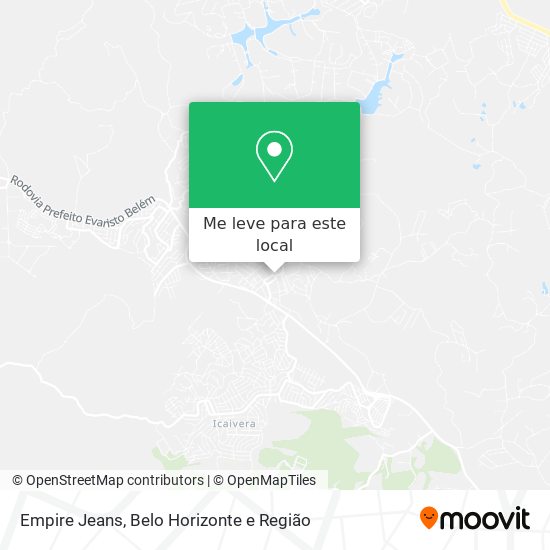 Empire Jeans mapa