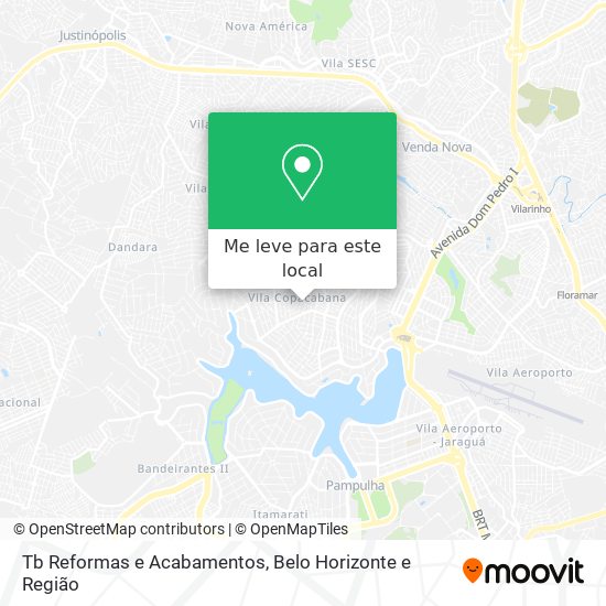 Tb Reformas e Acabamentos mapa